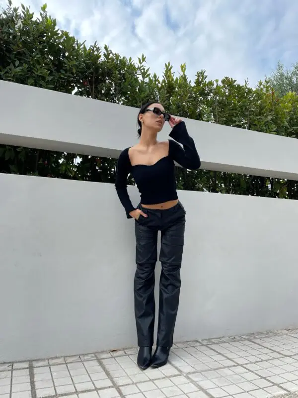 NELLY Knitted Long sleeved Top - Image 2