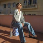 GET THE FEELING Handmade Knitted Cardigan with Braided Belt - Image 7