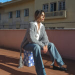 GET THE FEELING Handmade Knitted Cardigan with Braided Belt - Image 5