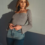NELLY Knitted Long sleeved Top - Image 4