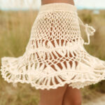 AZORES Handmade Crochet Mini Skirt - Image 6