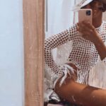 HAWAII Long-sleeved Handmade Crochet Blouse With Fringes - Image 5