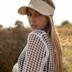 CORFU SUN VISOR Χειροποίητο Καπέλο Γείσος Με Λάστιχο