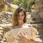 LEROS Straw Wicker Bag With Fringes And Zipper - Image 2