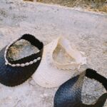 CORFU SUN VISOR SHELLS Handamade Visor Decorated With Shells - Image 4