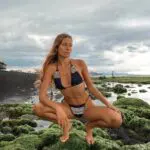 PERLA Handmade Crochet Bikini Set With Embroidered Pearls - Image 2