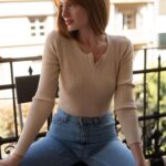 SHIMMER Knit Blouse - Image 3