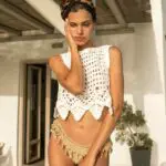 AMELIA Χειροποίητο Βαμβακερό Πλεκτό Τοπ