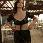OXYGEN Co-ord Set -  Handmade Crochet Top With Skirt - Image 3