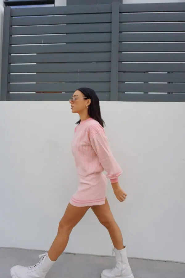 ENDLESS FUN Co-ord Set - Top With Shorts Pink - Image 8