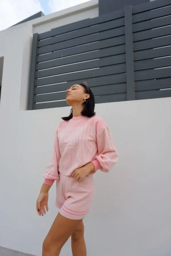 ENDLESS FUN Co-ord Set - Top With Shorts Pink - Image 10