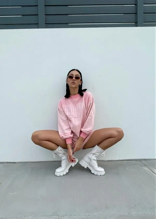 ENDLESS FUN Co-ord Set - Top With Shorts Pink - Image 11