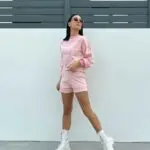 ENDLESS FUN Co-ord Set - Top With Shorts Pink - Image 13