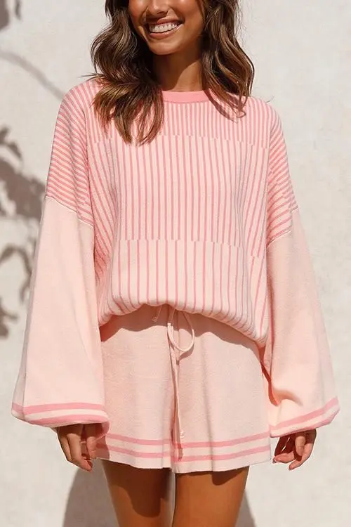 ENDLESS FUN Co-ord Set - Top With Shorts Pink - Image 7