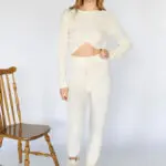 MOLLY Co-ord Πλεκτό Σετ - Τοπ Με Παντελόνι - Image 2