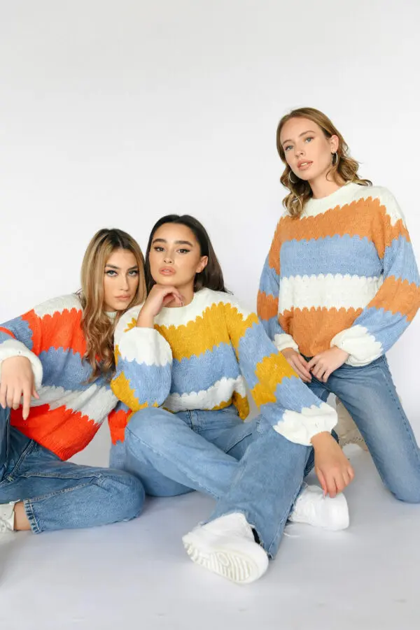 SWEATER WEATHER Χειροποίητο Πλεκτό Πουλόβερ