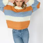 SWEATER WEATHER Χειροποίητο Πλεκτό Πουλόβερ - Image 3