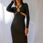 SERENE Long-sleeved Dress - Image 2