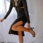 SERENE Long-sleeved Dress - Image 4