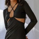 SERENE Long-sleeved Dress - Image 3