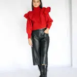 CAMILLE Eco Leather Βερμούδα