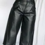 CAMILLE Eco Leather Βερμούδα - Image 3