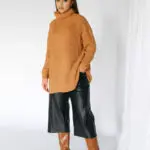 CAMILLE Eco Leather Βερμούδα - Image 5