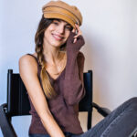 MELIE Hat With Cornice - Beige - Image 6