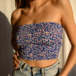 ETERNAL SUMMER Top Blue - Image 2