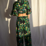 TROPICAL MOOD Reyon Top With Sleeves - Image 4