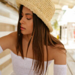 STAY GOLDEN Straw Hat - Image 2