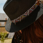 ASHLYN Hat With Colorful Details Decorated With Swords - Image 2