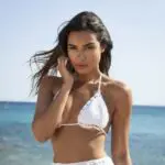 HEREIRA Χειροποίητο Βαμβακερό Πλεκτό Τοπ