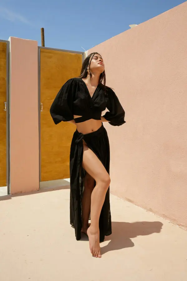 IZZY ORGANIC COTTON Μακρυμάνικο Τοπ Από Οργανικό Βαμβάκι - Image 3