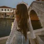 SHEER PERFECTION Χειροποίητο Πλεκτό Μακρυμάνικο Τοπ Με Ανοιχτή Πλάτη-Λευκό - Image 6