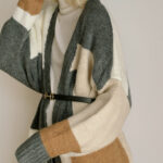 NEW NARRATIVE Colorful Long-Sleeved Knitted Oversized Cardigan - Image 4