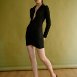 FIRST PICK Mini Elastic Dress - Image 2