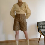 HER MOMENT Handmade Knitted Croisse Cardigan - Image 3