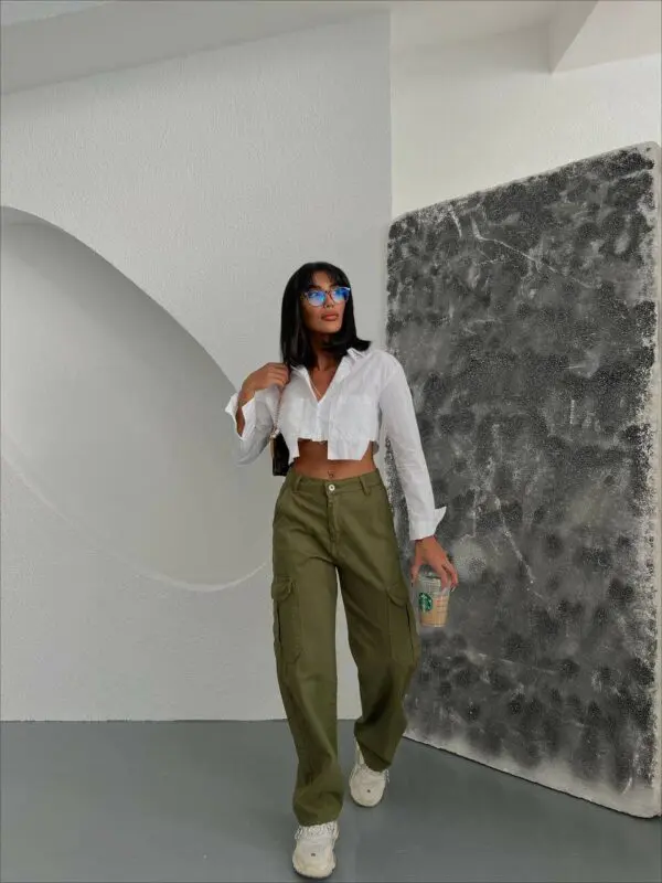 NEW YORK CARGO PANTS Παντελόνι Με Τσέπες - Image 2