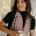 CLOUDY THURSDAY Rayon Scarf With Patterns - Image 3