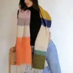 COLORS AFTER RAINBOW Κασκόλ Με Μαλακή Υφή Και Κρόσσια Στις Άκρες -Φωτεινές Αποχρώσεις