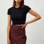 DAZZLING VIBE Mini Patterned Skirt - Image 2