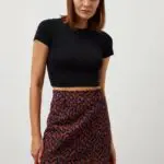 DAZZLING VIBE Mini Patterned Skirt - Image 3