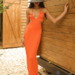 JUICY DRINK Maxi Φόρεμα Με Ανοίγματα