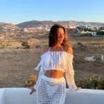 ZETA Handmade Long-Sleeved Crochet Top With Fringes -White - Image 4