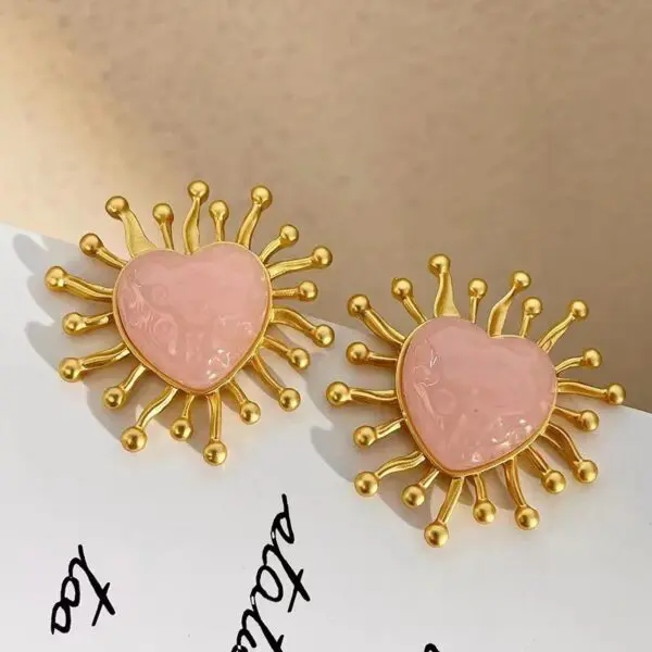 SUNNY HEART Earrings - Image 2