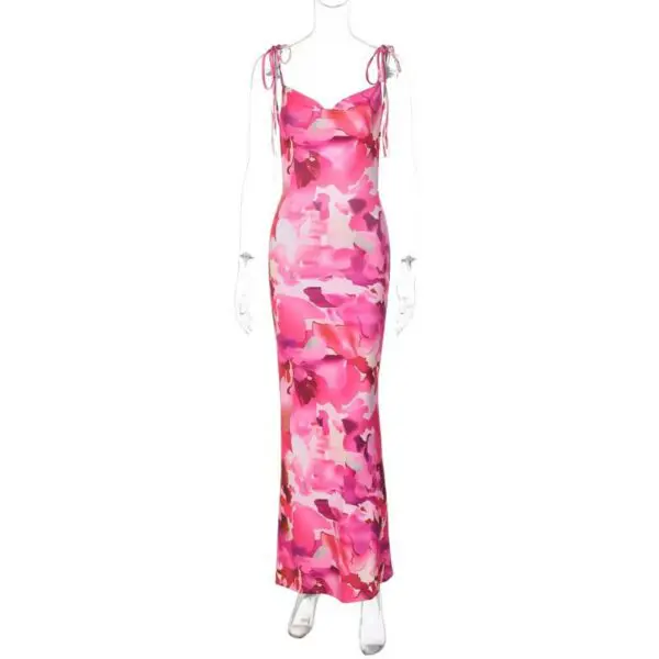 GET THE FANTASIA Maxi Dress With Straps - Image 3