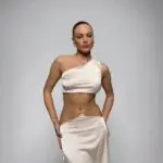 SHE CAN STEAL YOUR HEART Σετ - Τοπ Με Maxi Φούστα Με Λεπτομέρειες Από Στρασάκια - Image 7