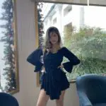 WATCH ME DANCE Mini Long-sleeve Dress With Inner Shorts And Frill Details - Image 4