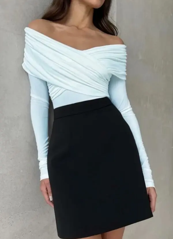 TALK TO ME Long-sleeved Bodysuit - Image 6